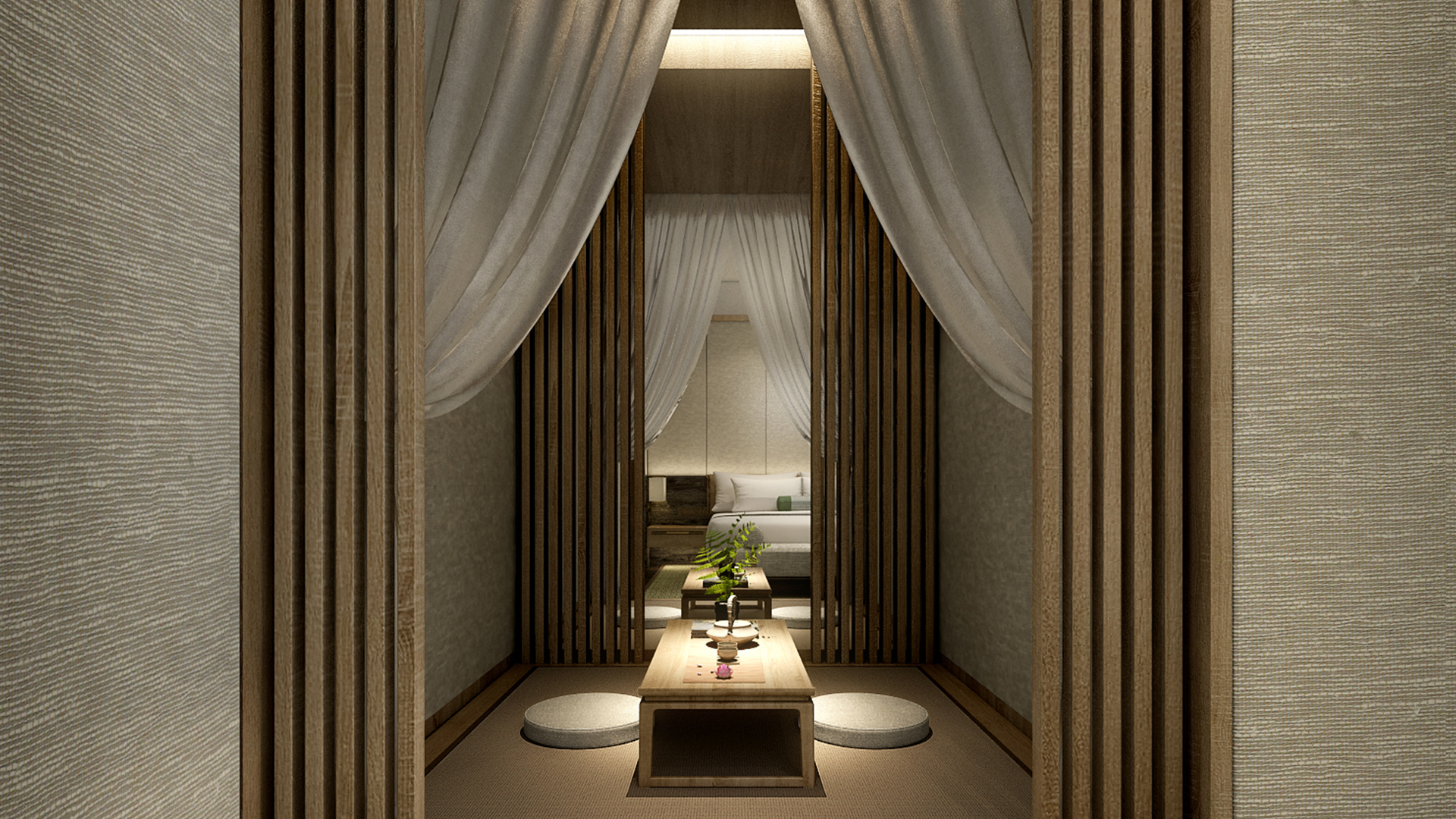 room-Peak View Wellbeing Onsen Room-bedroom 2